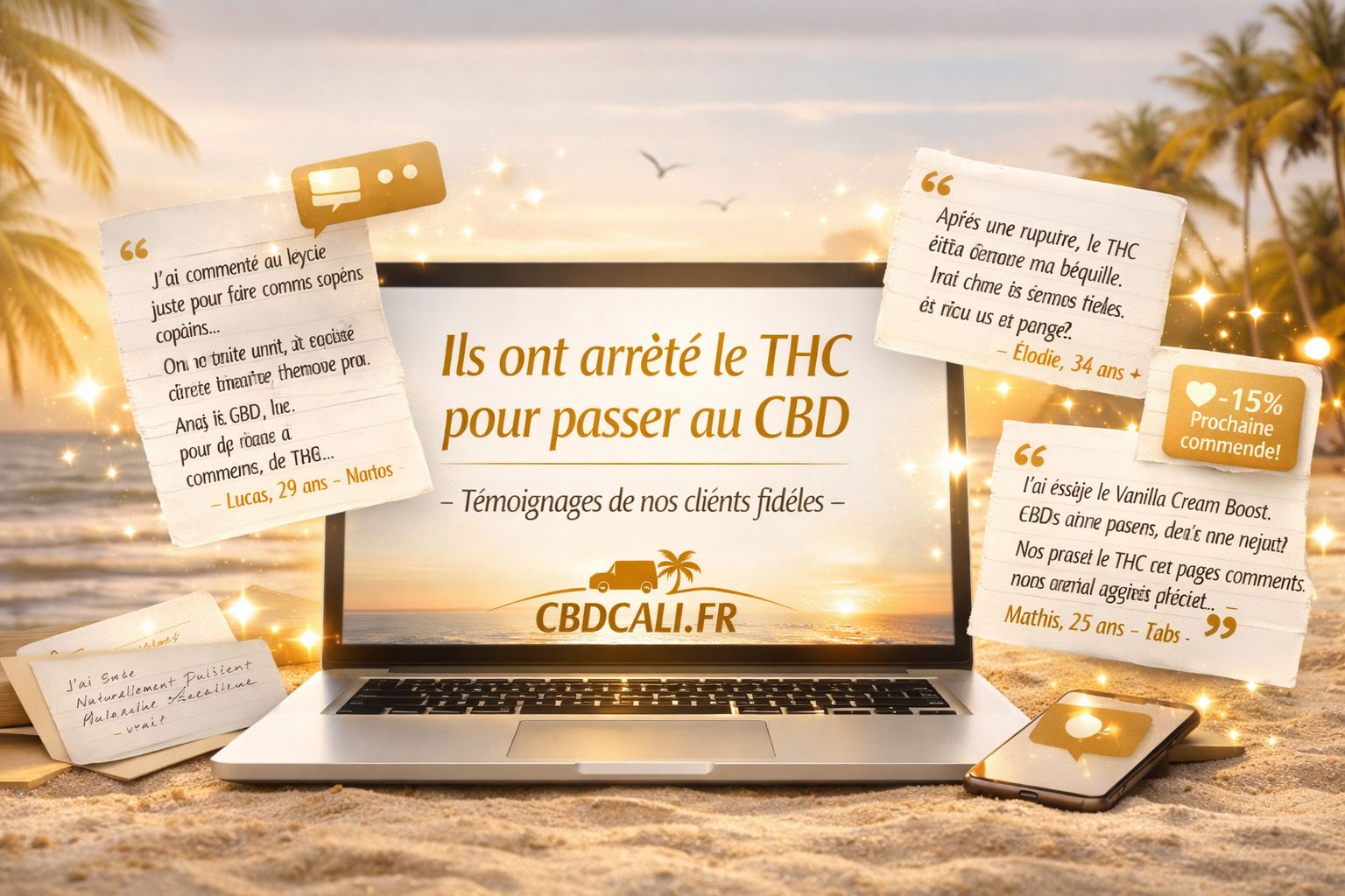 TEMOIGNAGE CLIENT CBD THC