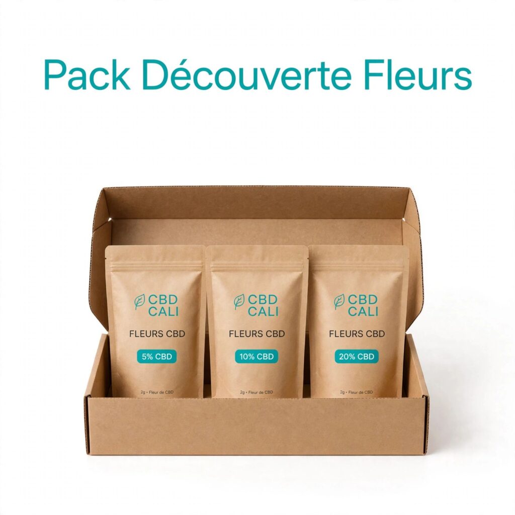 Pack découverte FLEURS CBDCali