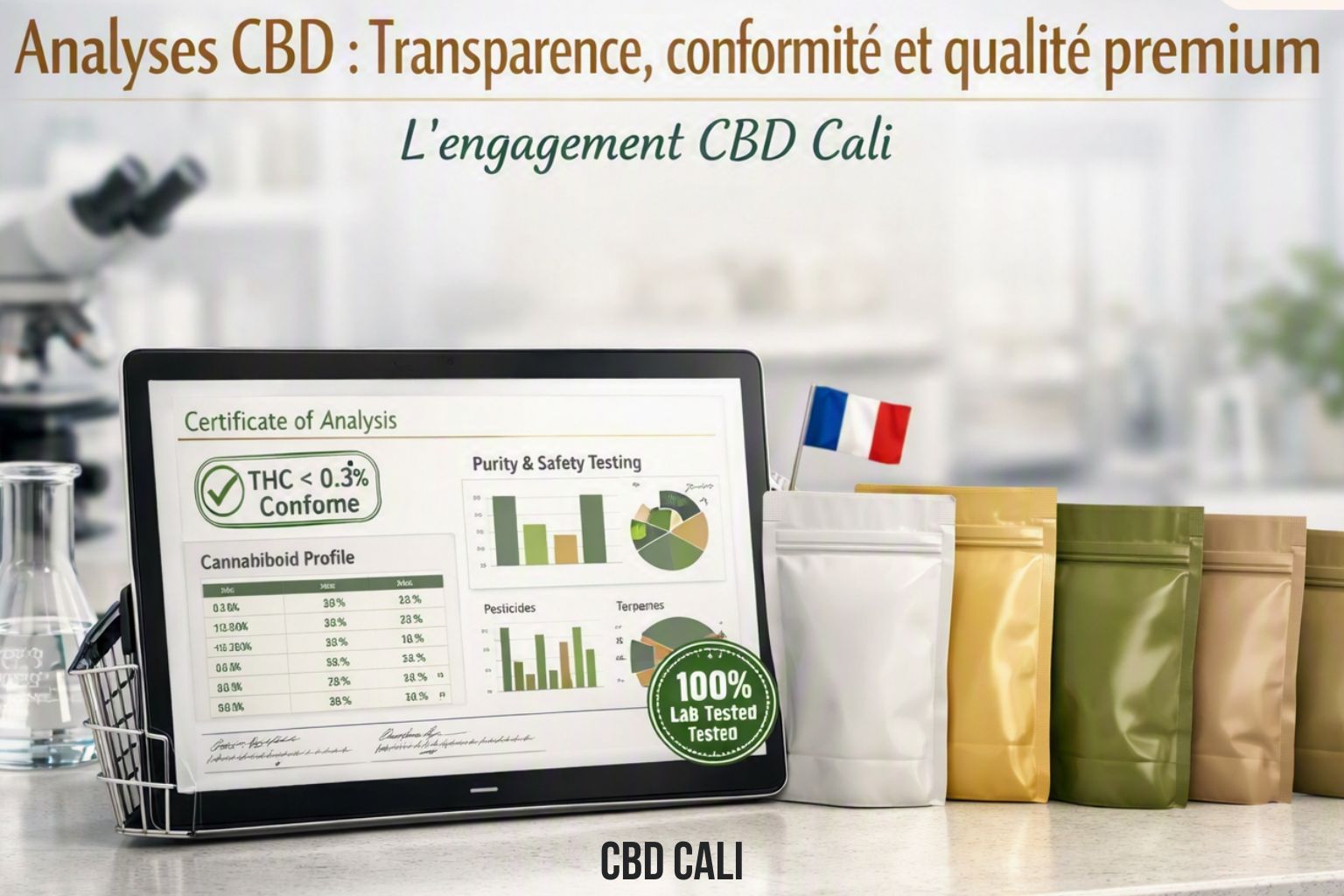 Analyses laboratoire CBD CALI
