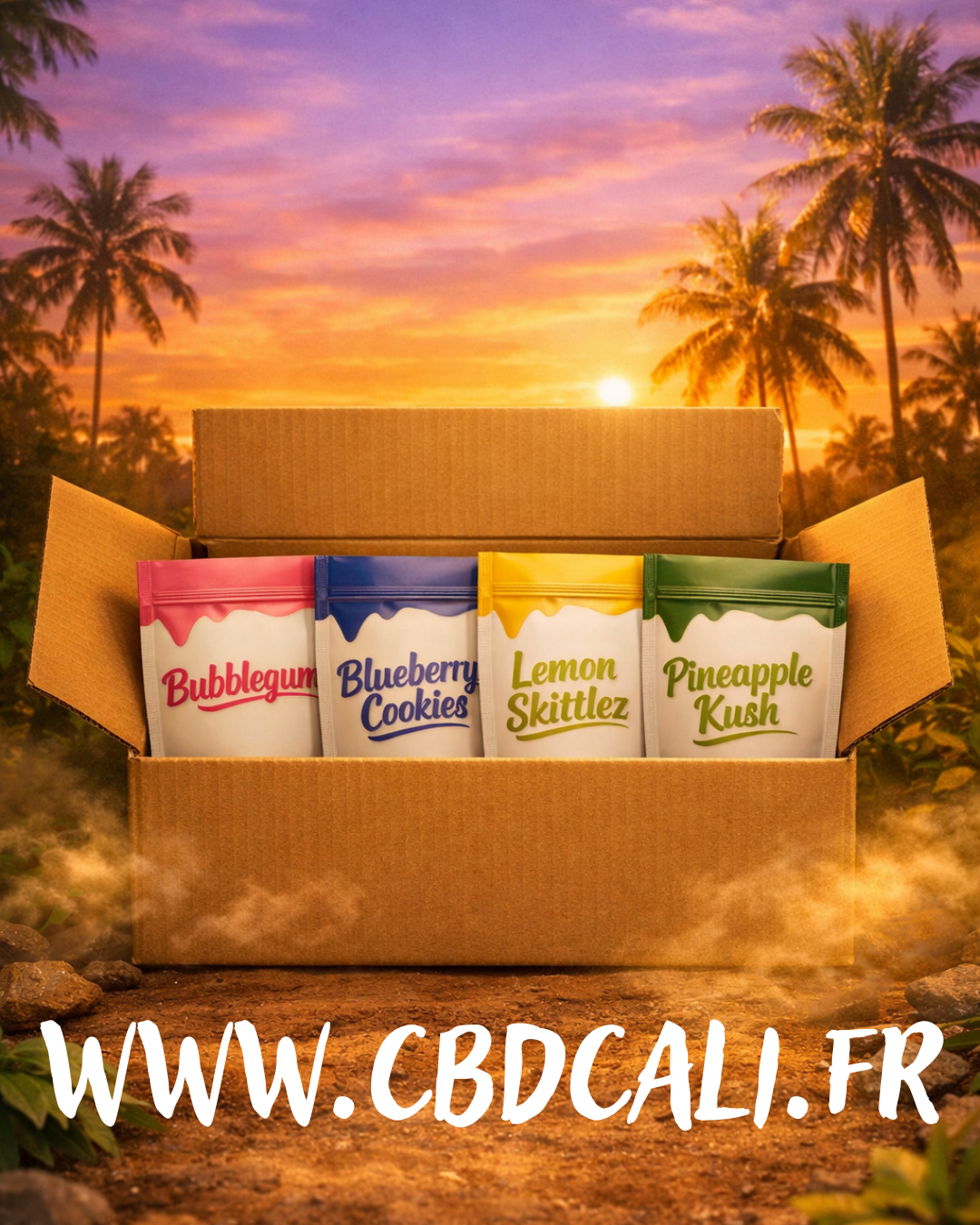 Packs découverte CBD Cali