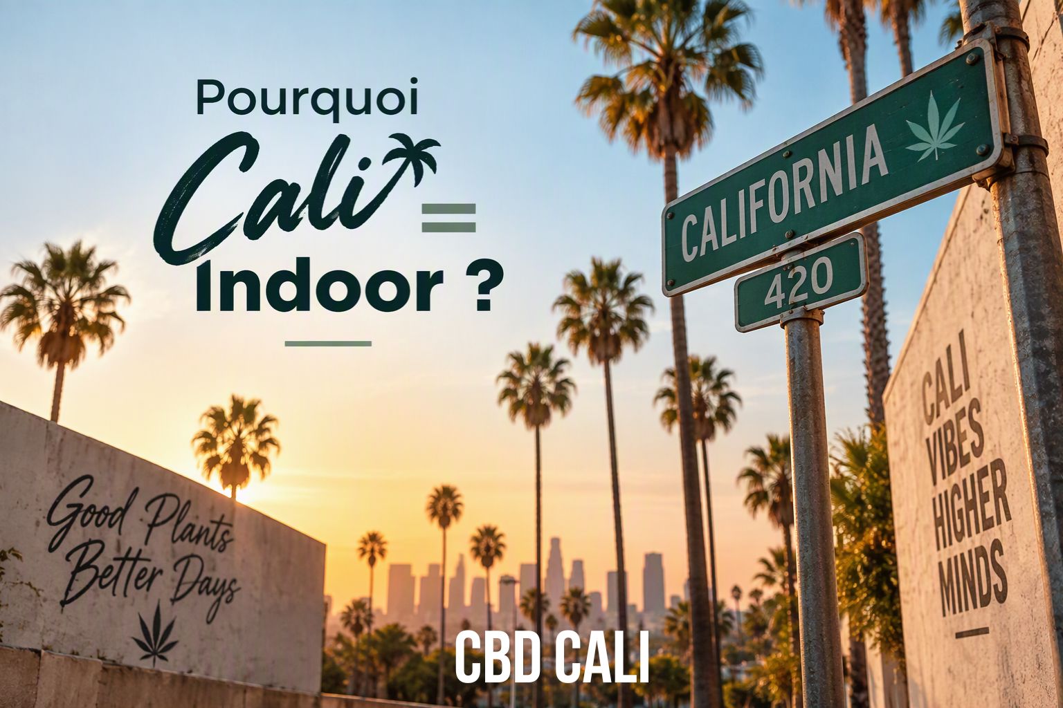CBD Californien Indoor